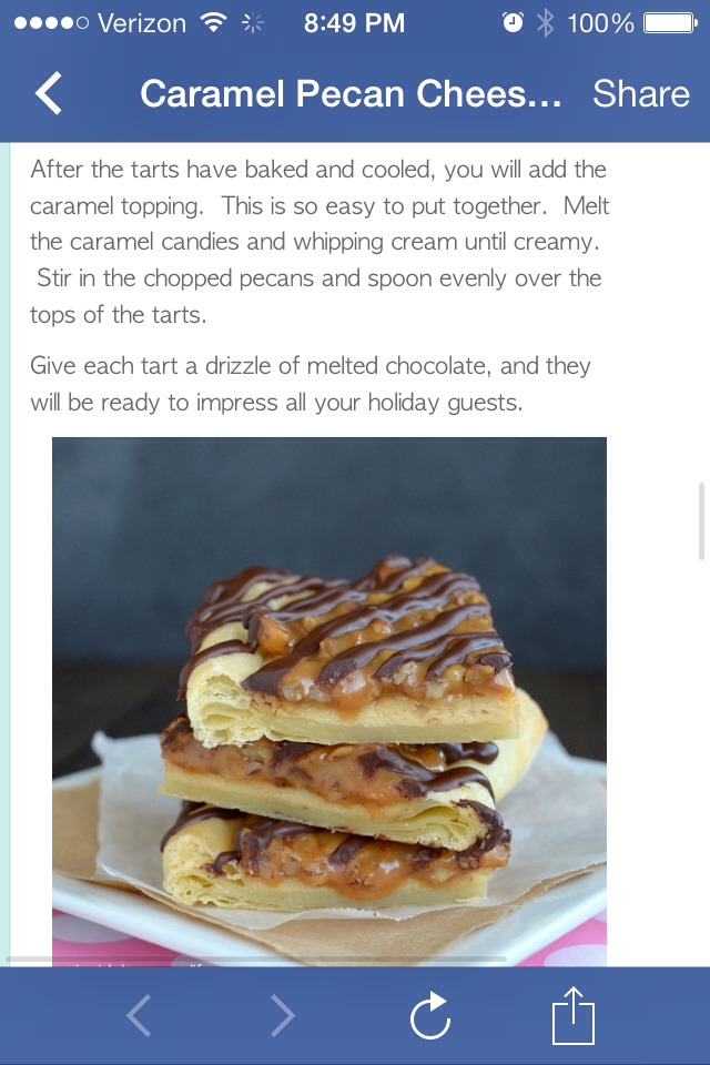 Caramel Pecan Cheesecake Tart