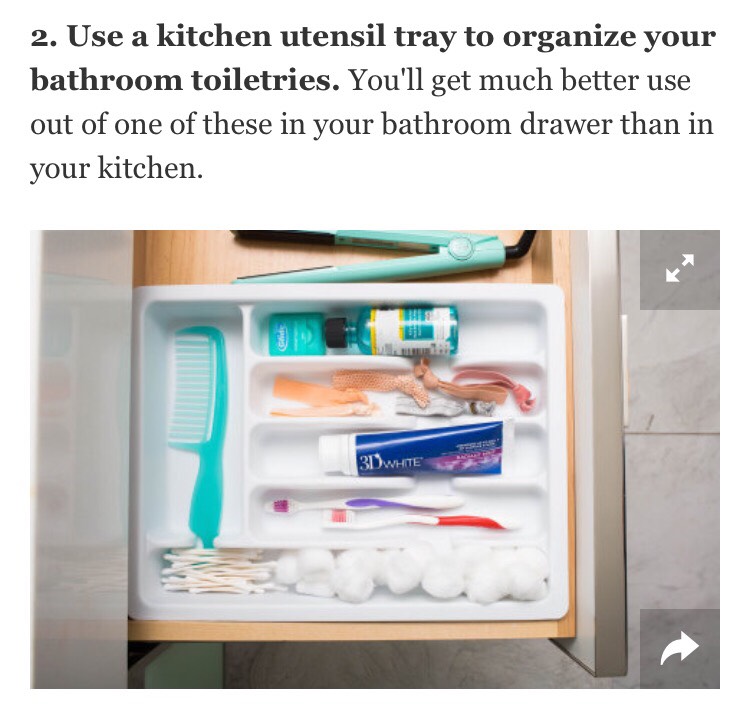 17 Genius Bathroom Organization Hacks