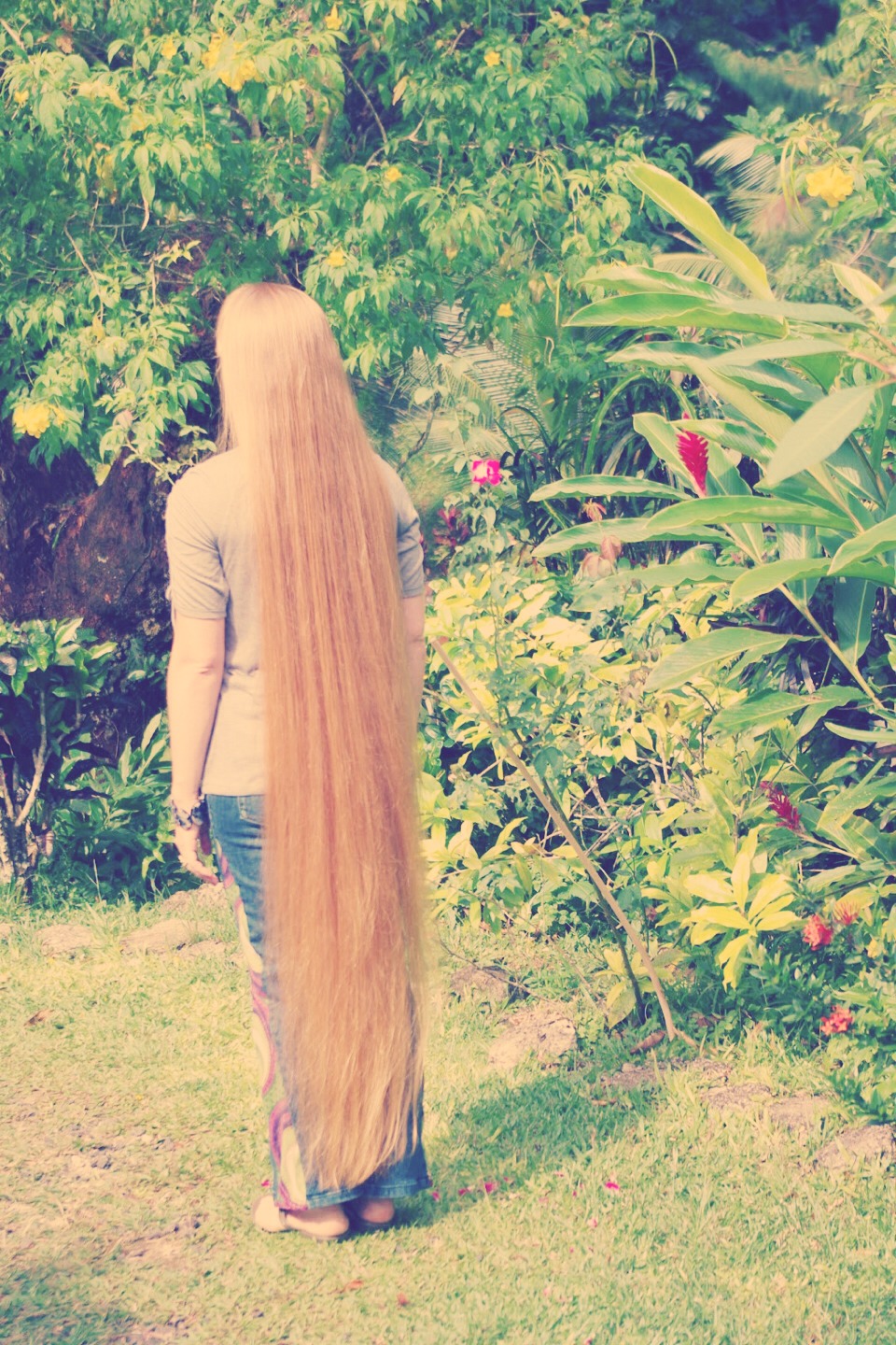 Third when you do wash you hair remember to use something that helps like Mane 'n' tail or something that doesn't harm hair. 