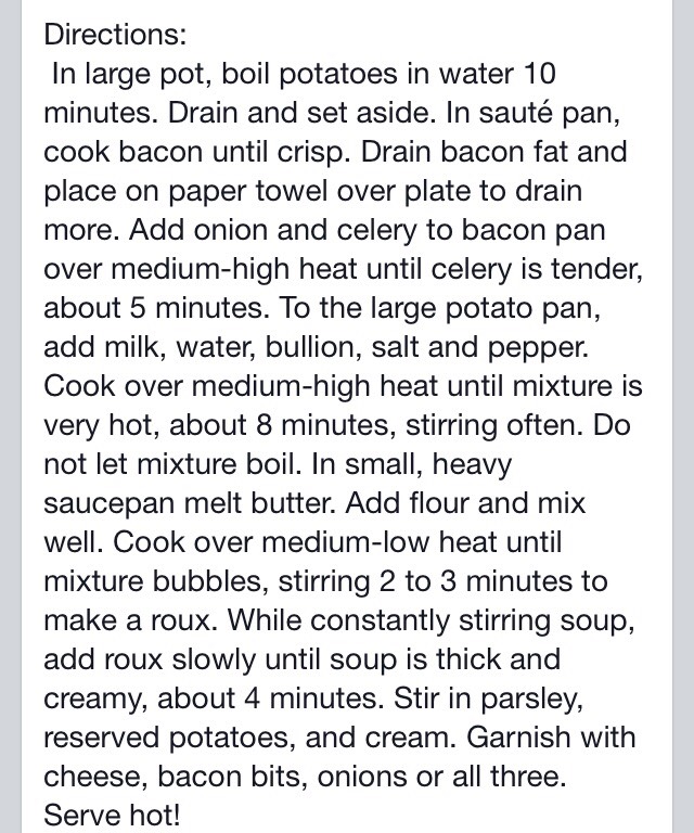 Potato Soup