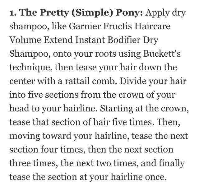 🎀6 Perfect Hairstyles for When You Just Can't Wash Your Hair🎀