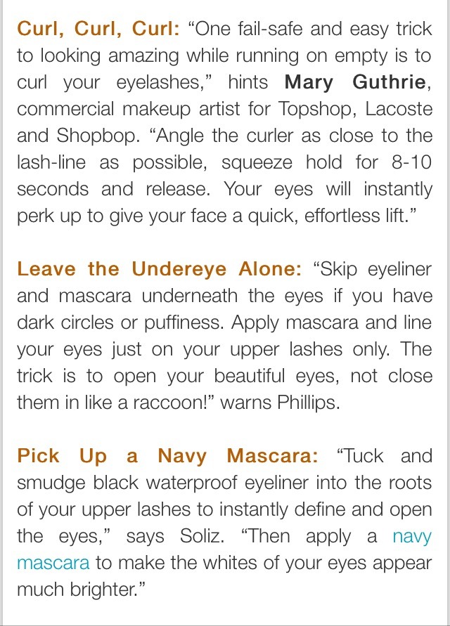 💥✨ Makeup Tips For When You're Not Feeling Your Best! ✨💥