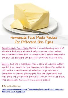 Homemade Ce Masks Recipes For Different Skin Types. 