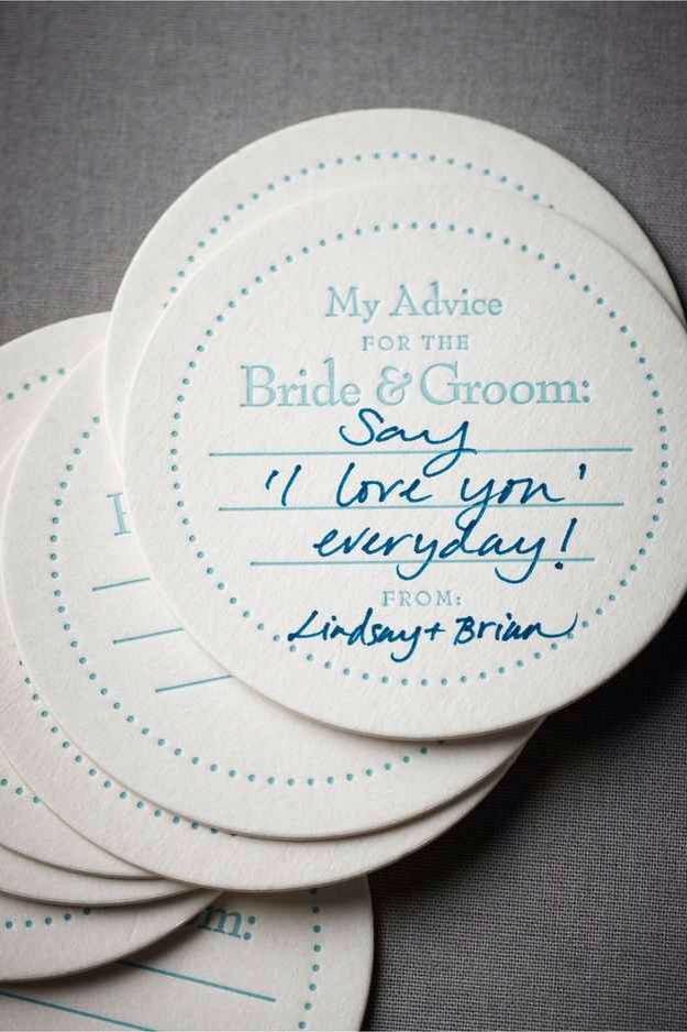 Serve your drinks on “My Two Cents” coasters.