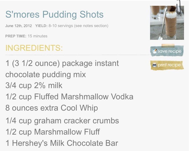 S'mores Pudding Shots - Perfect For Parties!