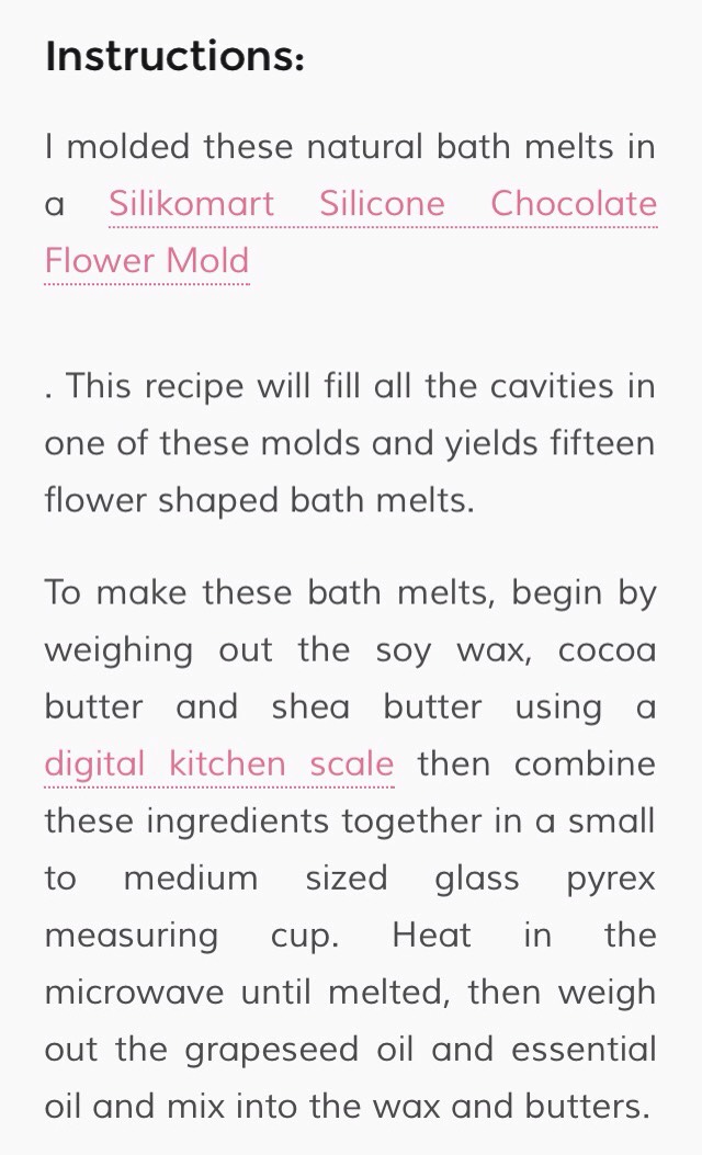 NATURAL HOMEMADE LAVENDER BATH MELTS RECIPE 🛁💜
