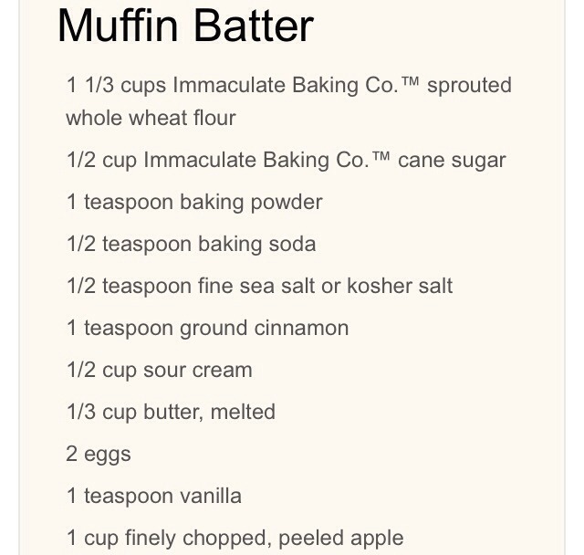 ππApple Coffee Cake Muffins!ππ