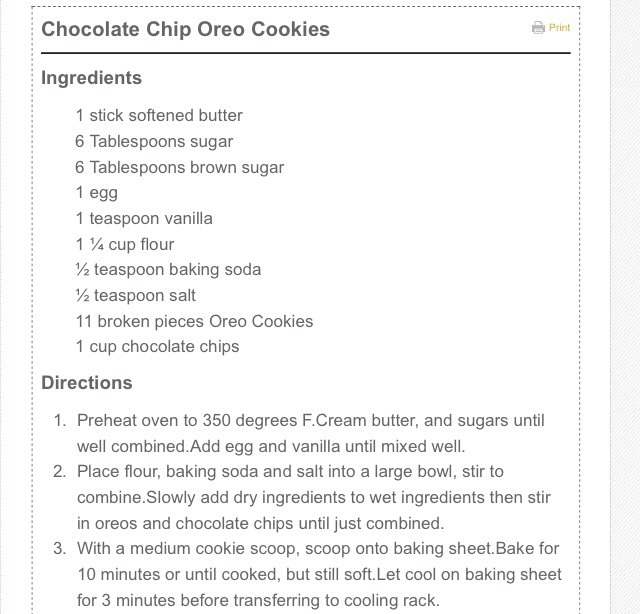 💥💥Chocolate Chip Oreo Cookies!! My Favorite!!🍫🍪🍪