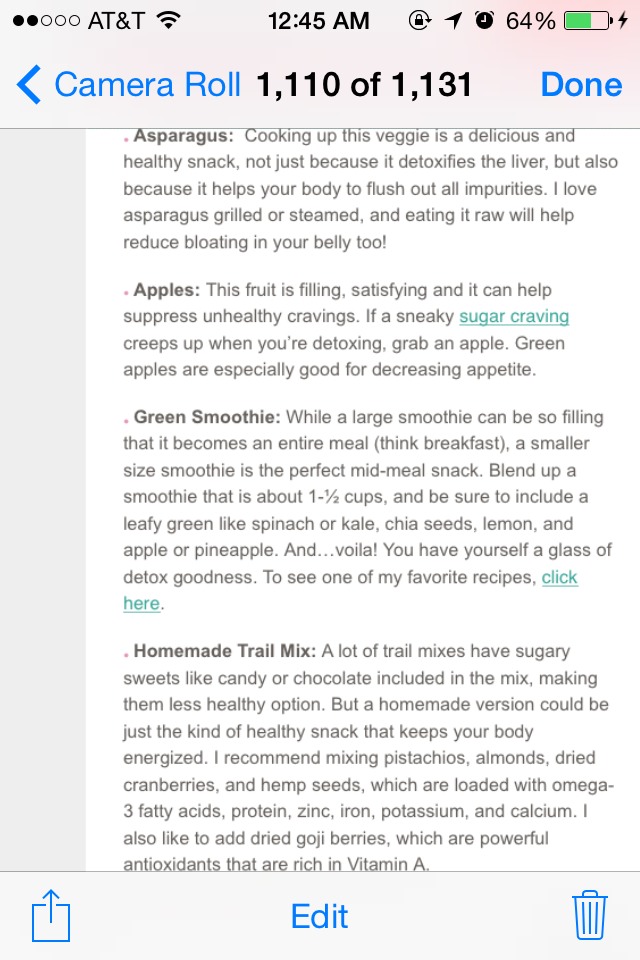 ✨✨10 Foods That Detox Your Body✨✨🍏🍓🍉🍍