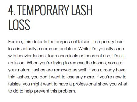 9 Reasons To Avoid Fake Lashes