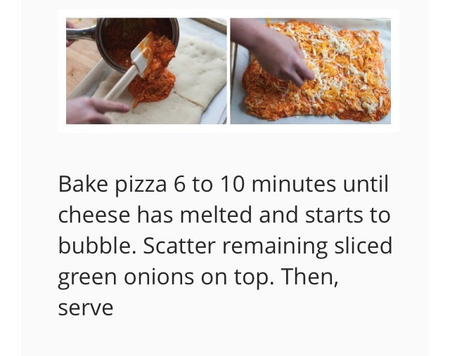 ❤️ Buffalo Chicken Pizza Slices 🍕