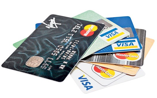 Use a credit card or an unwanted business card to help guide your hand while applying mascara or eyeliner