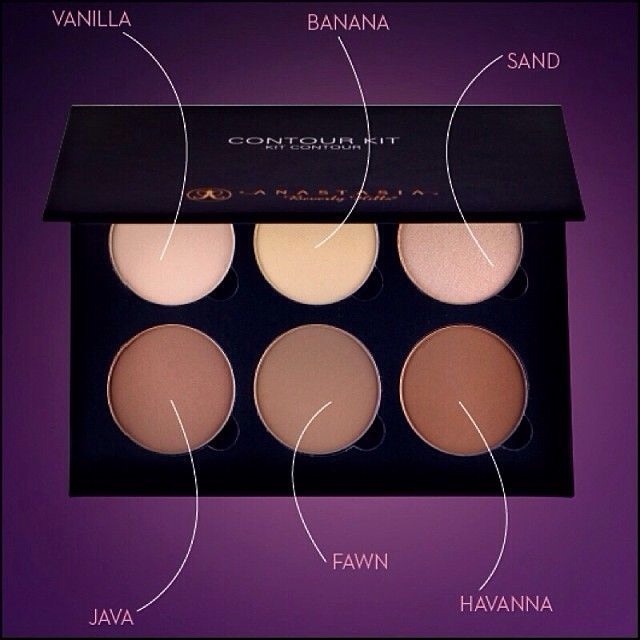 I used banana to highlight and Havanna to contour. 