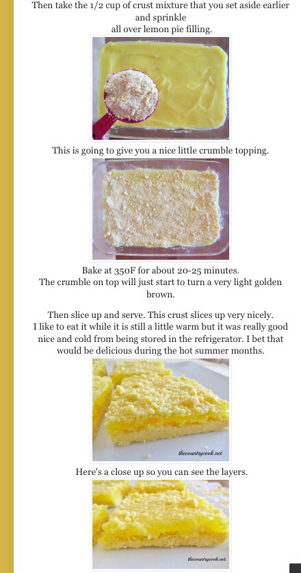 π Easy Lemon Crumble Bars!!!!!(:π