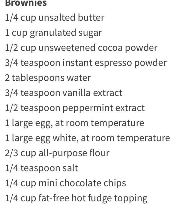 Light & Fluffy Peppermint Brownies
