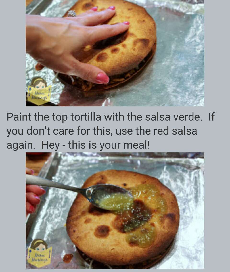 Skinny Mexican Pizza!