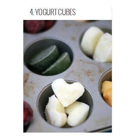 For an even creamier, authentic flavor, freeze plain Greek yogurt into ice cube trays. Use 1 cup of yogurt ice cubes with 1 cup of unsweetened almond milk ice cubes instead of using all almond milk ice cubes.