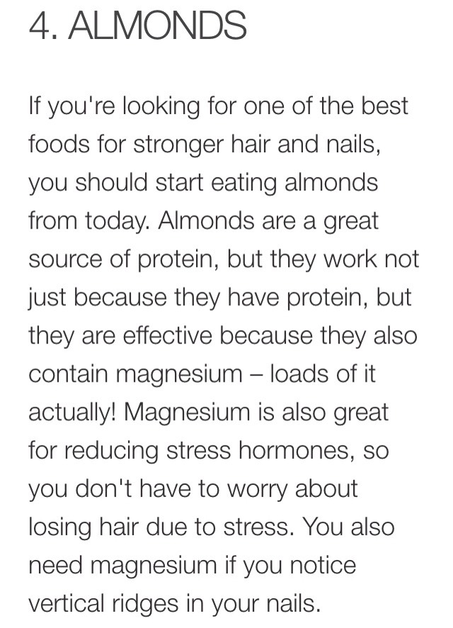 Want Stronger Nail And Longer Hair?? Better Stock Up On These Food ☕️🍺🍳