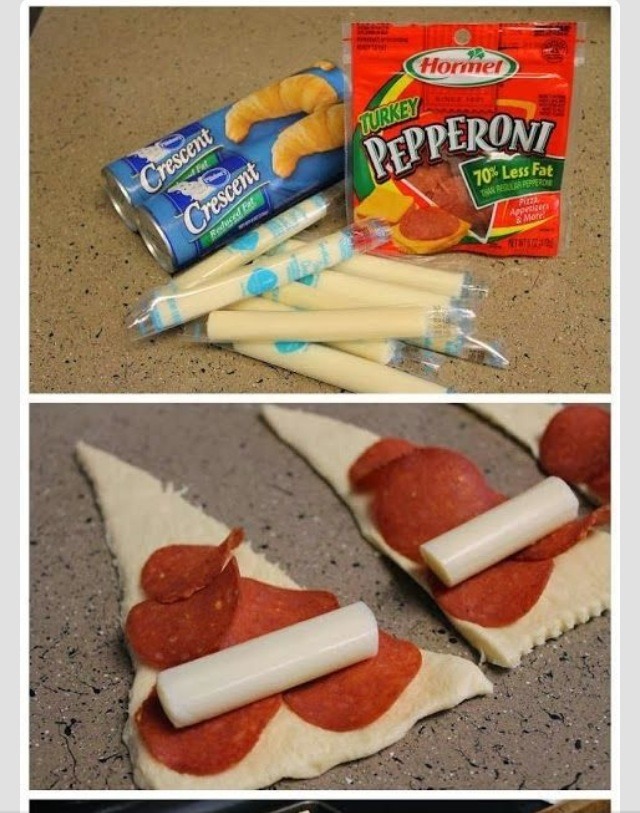 DIY Pizza Rolls! Delicious! ❤️❤️❤️