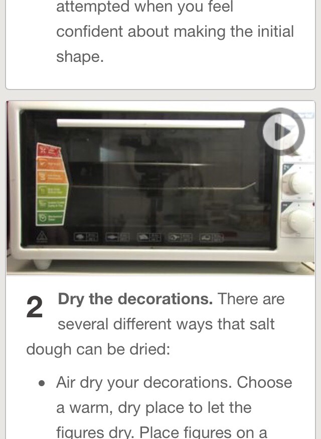 D.I.Y Salt Dough ornaments
