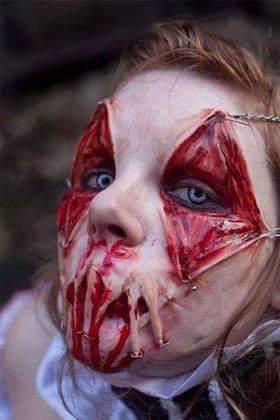 Cool Halloween Makeup. 