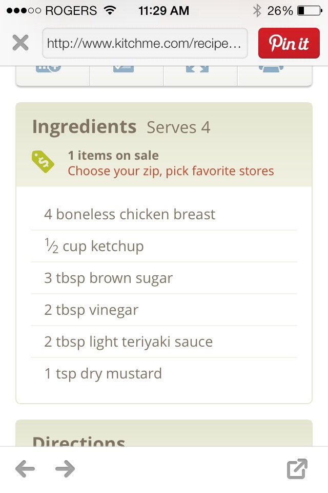 Super Easy Weight Watchers Sticky Teriyaki Chicken