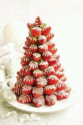 " 🍓Strawberry Christmas Trees" 🌲⛄️🎅🎁
