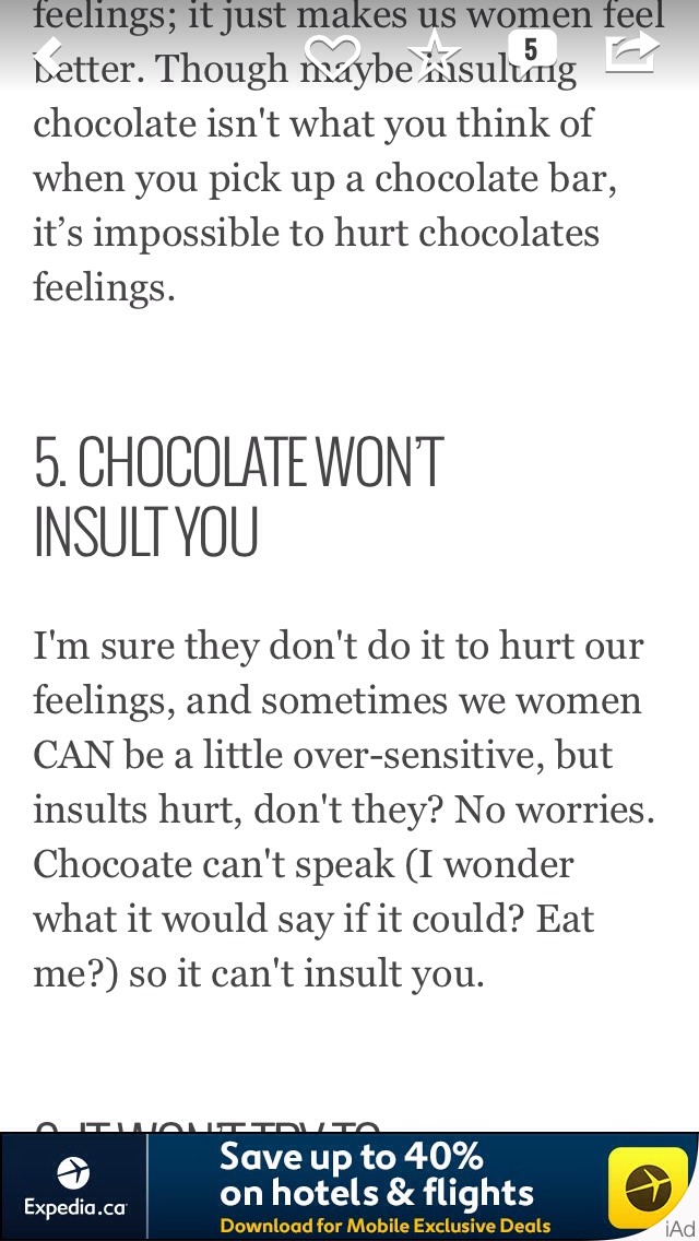 7 Reasons Why Chocolate Is Better Than A Man ...