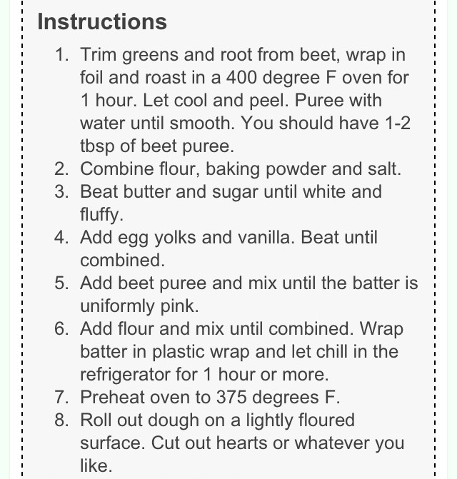 Dye-Free Pink Sugar Cookies! 