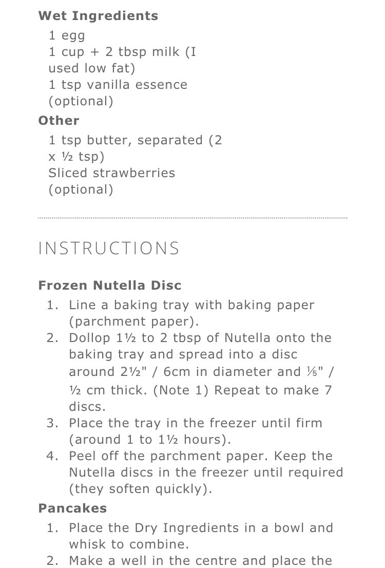 💫Nutella Stuffed Pancakes💫