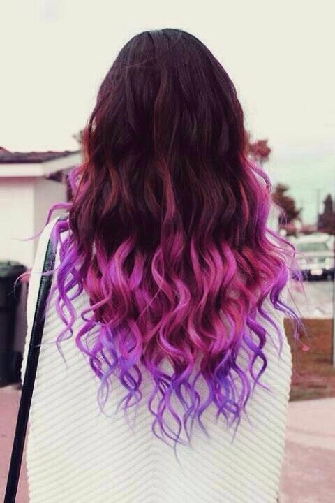 Red to Purple Ombré 