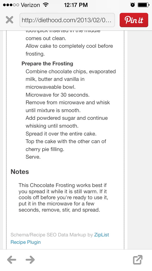 Quick Cherry And Chocolate Cake