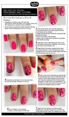 Cutest Marbling Nail Tutorial πππ―
