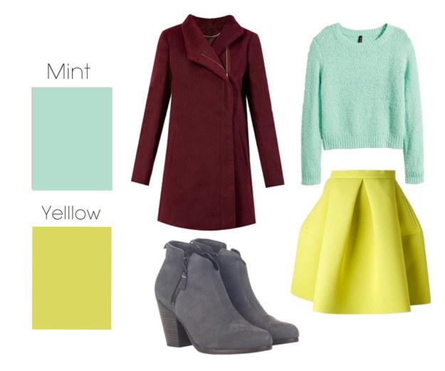 24. Mint & Yellow