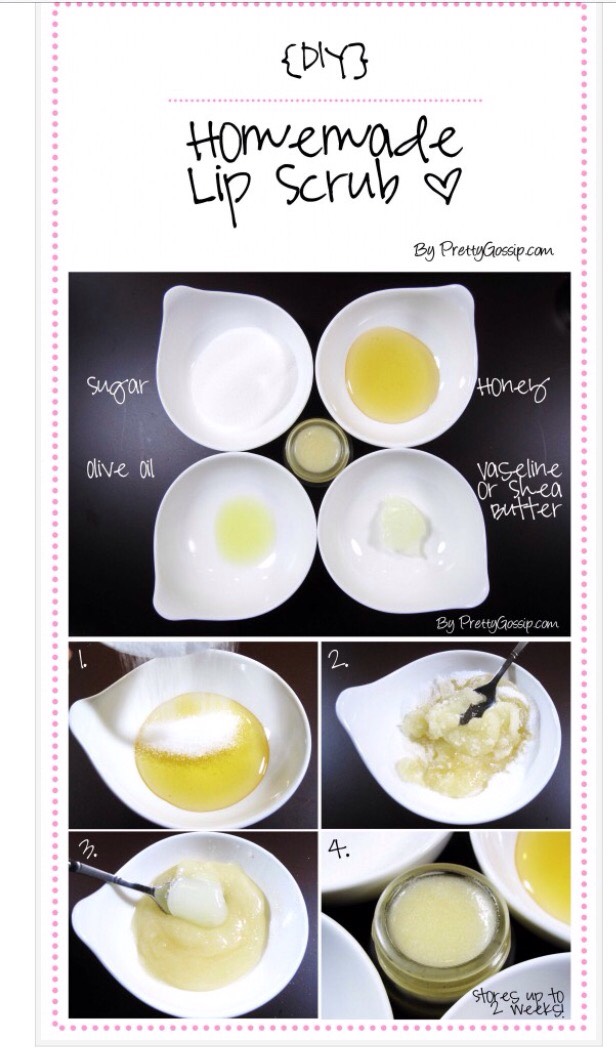 Diy Lip Scrub