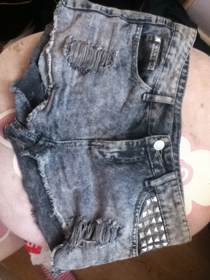 4. Go through your old clothes and design and cut them, I made these shorts out of an old pair of jeans an I wear them all the time!