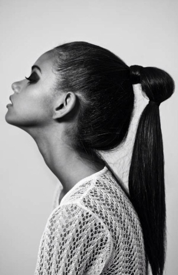 5. Chick ponytail

Ponytails are cool – find out which one suits you better – a high one or a low one and take advantage on it. 
