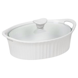 3) Spray a shallow 1.5 quart pan with non-stick spray. An 11 x 7-inch pan would work well too. Preheat oven to 350 degrees.