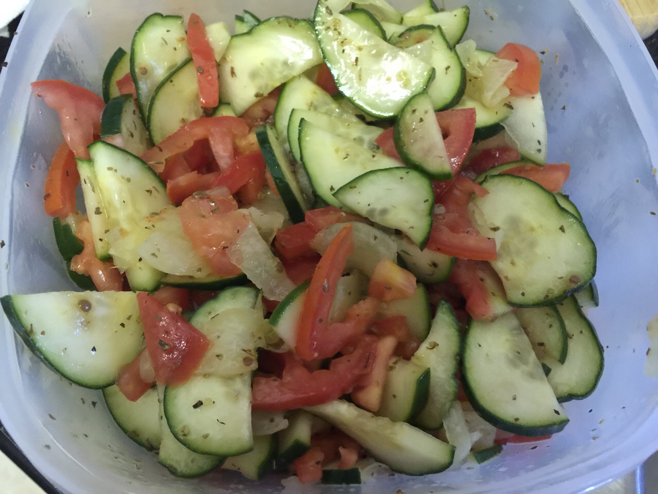 This salad looks & tastes great as is!
😋 I like to kick it up a notch!