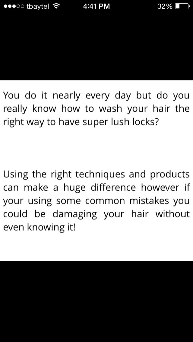 How To Properly Wash Your Hair. 