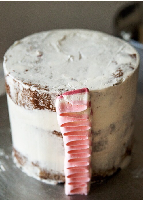 Adorable Ribbon Cranberry Cake 🎀🍰 Just In Time For Valentines Day 💕