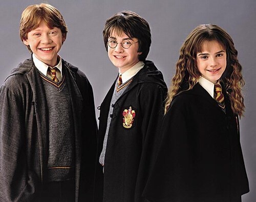 Three people costumes!
Ron&harry&hermoine