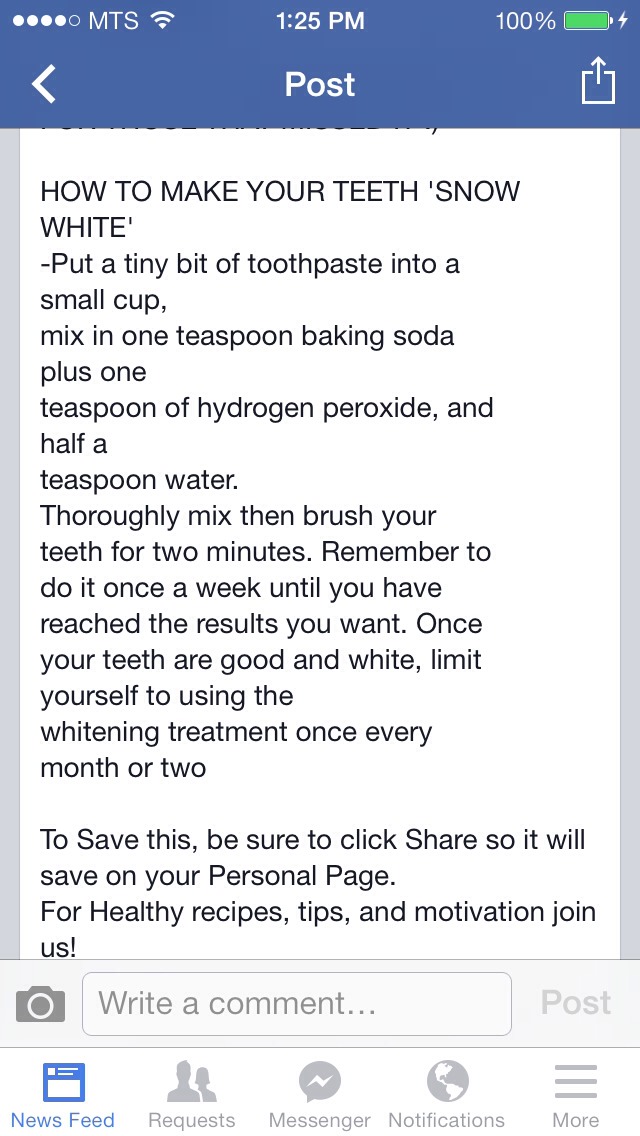 Make Your Teeth Snow White! 