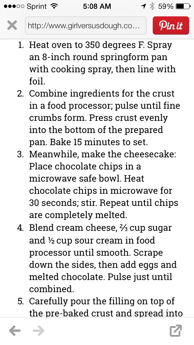 Double Chocolate Mint Cheese Cake