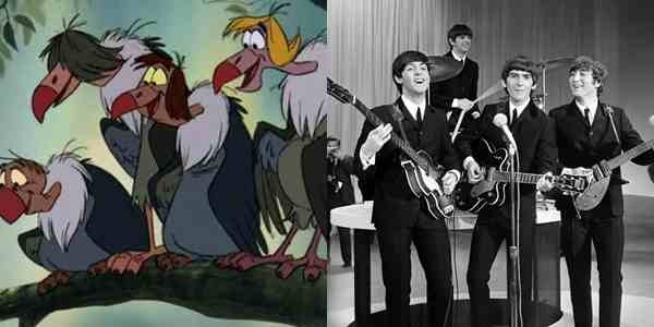 6. John Lennon turned down Walt Disney Studios' request for the Beatles to provide the voices of the vultures in The Jungle Book.