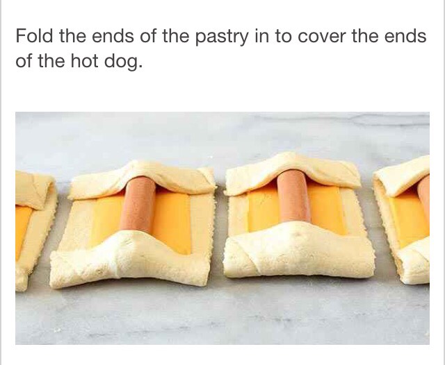 "NACHO-CRUSTED CRESCENT DOG"