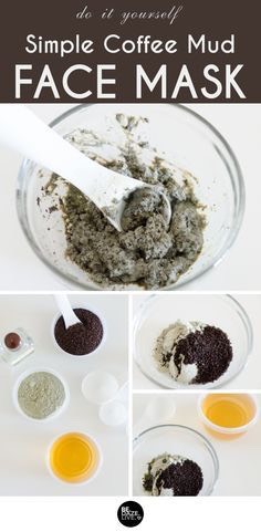 DIY: Simple Coffee Mud Face Mask
