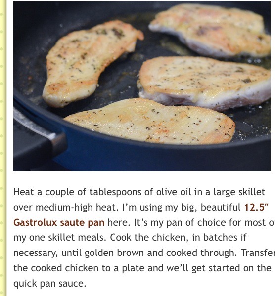Skillet Herbed Chicken And Tomatoes