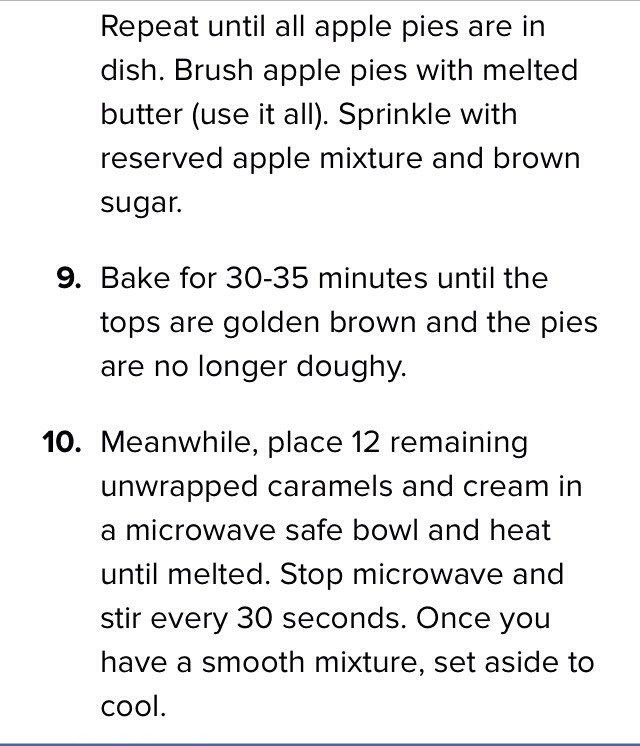 Crazy Caramel Apple Pie Bombs