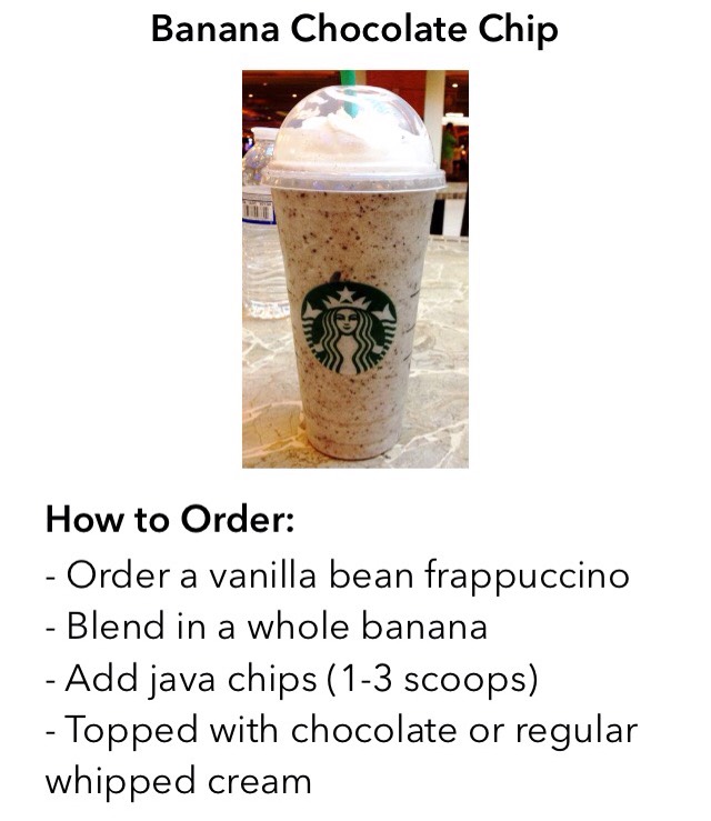 Starbucks Secret Frappes! 👈🏼
